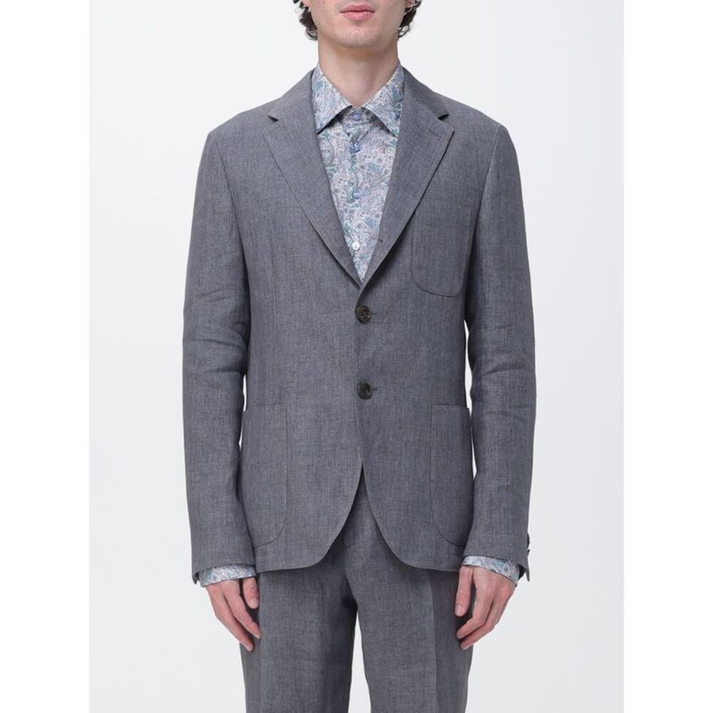 Etro Jacket Men Grey